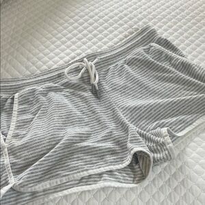 Vineyard Vines Heather Gray Striped Shorts